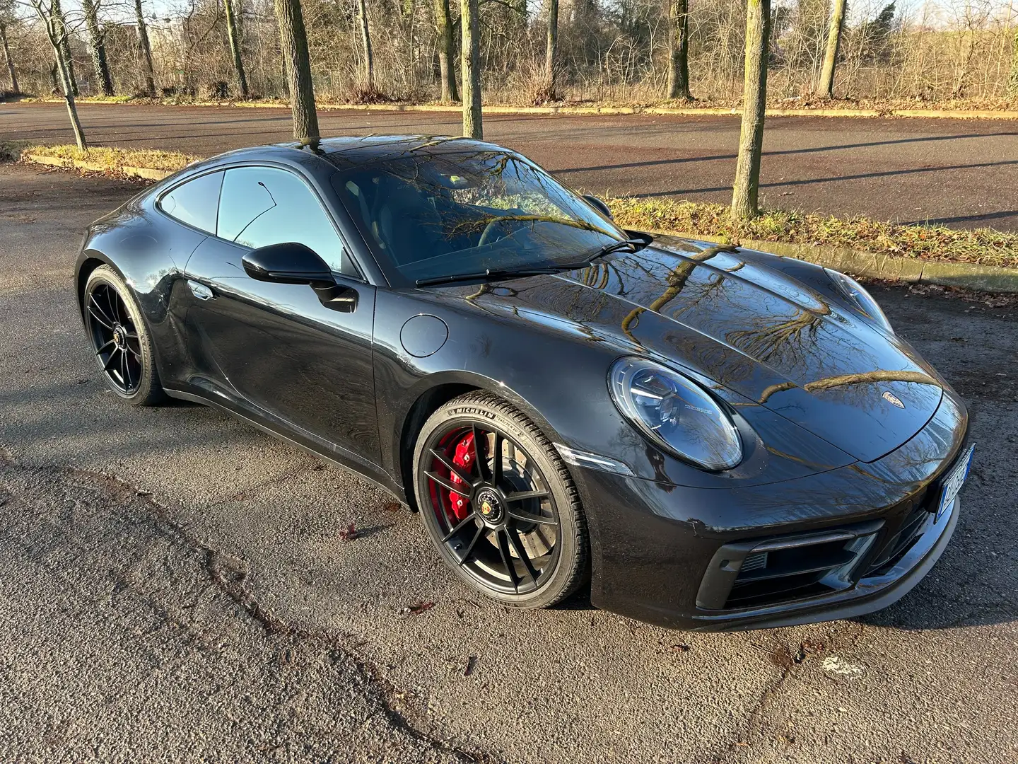 Porsche 911 4 GTS coupe 992.2 Nero - 1