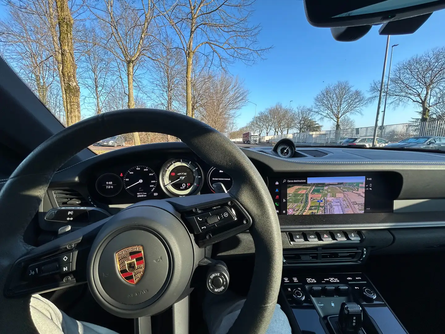 Porsche 911 4 GTS coupe 992.2 Nero - 2