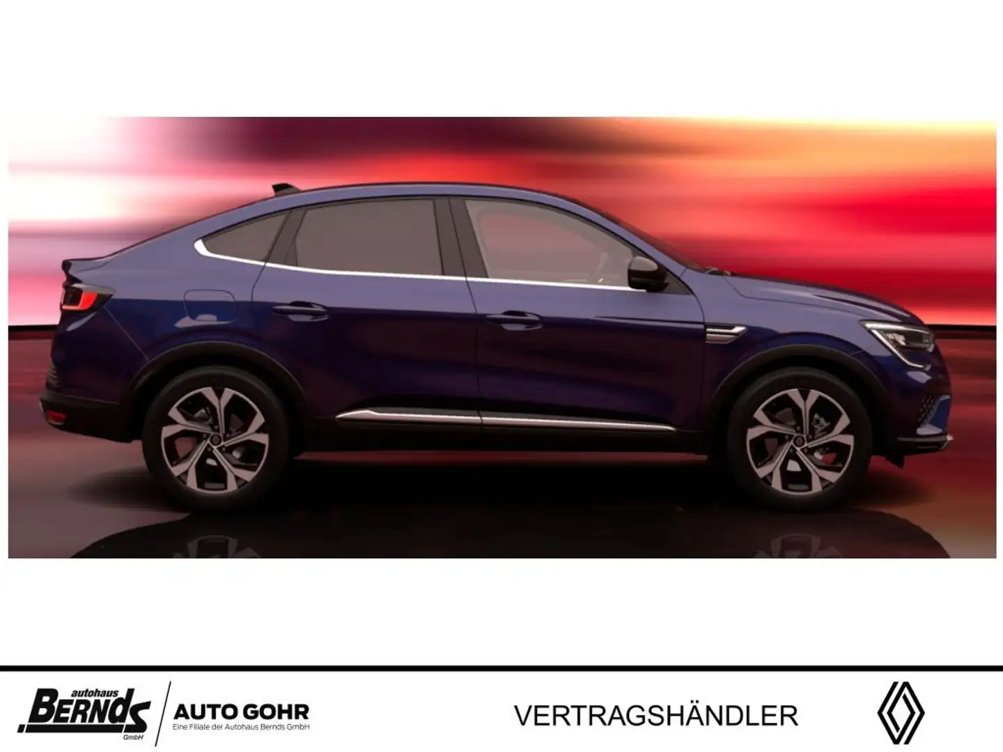Renault Arkana TCe Mild Hybrid 140 EDC Techno (RJL) RÜCKFAHRKAM. Blauw - 1