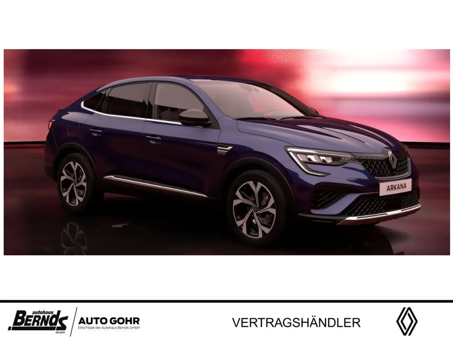 Renault Arkana TCe Mild Hybrid 140 EDC Techno (RJL) RÜCKFAHRKAM. Bleu - 2