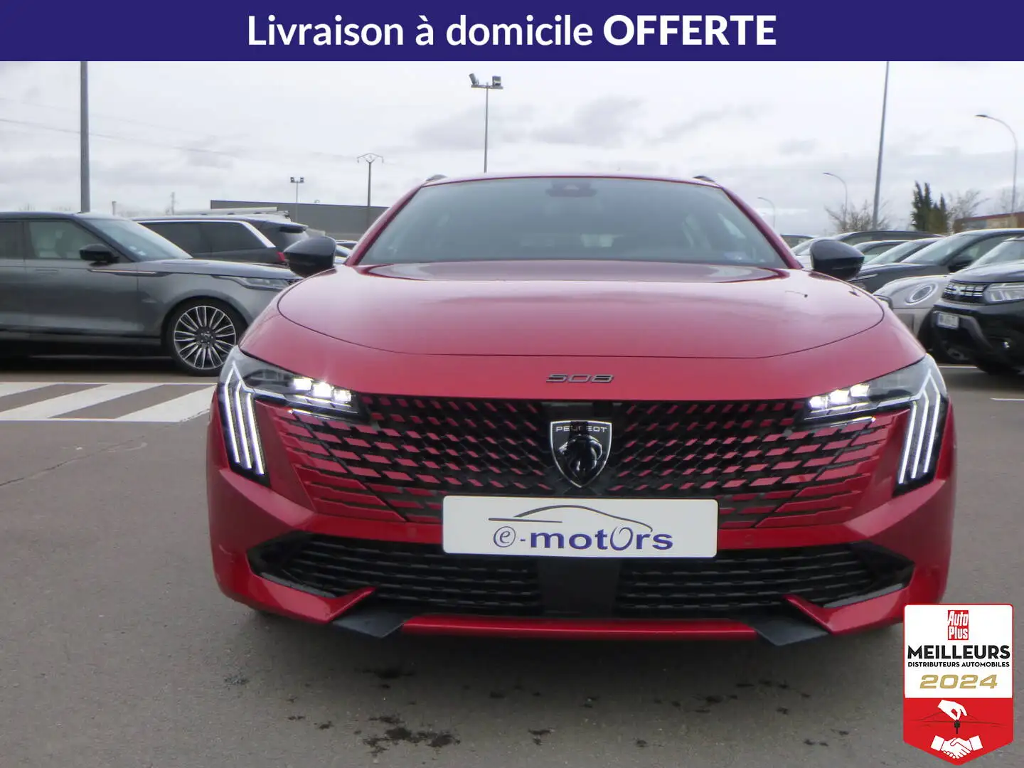 Peugeot 508 PureTech 130 EAT8 Allure +Pack Confort +Pack Visio Rouge - 2