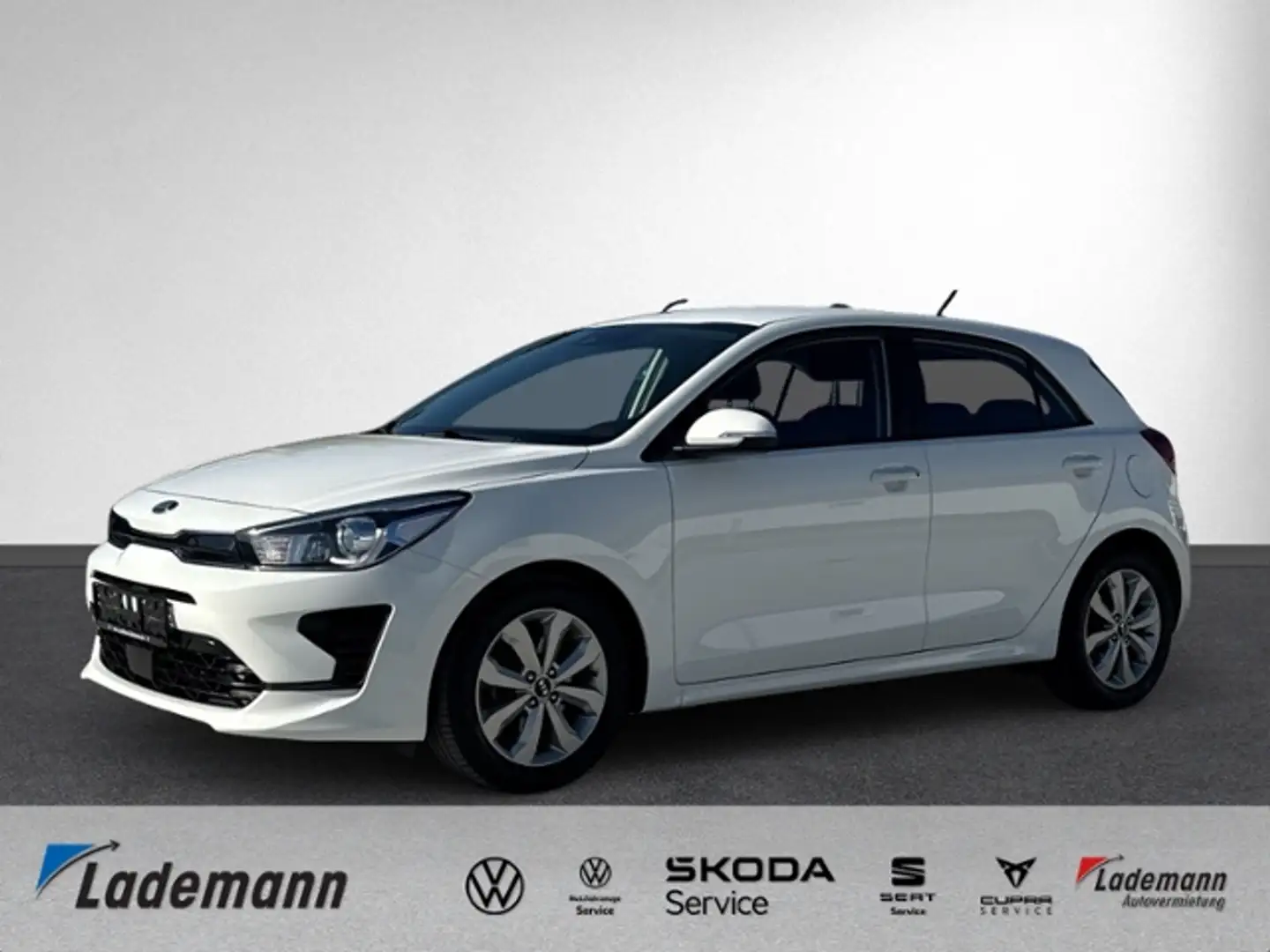 Kia Rio 1.0 T-GDI Vision KLIMA+TEMPOMAT+SITZHZ.+PDC+ Blanc - 1