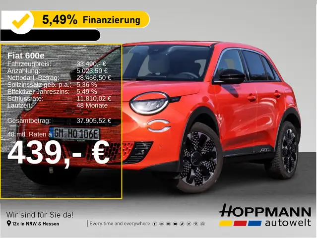 Fiat La Prima, SHZ, PDC + Kamera, LED, Navi