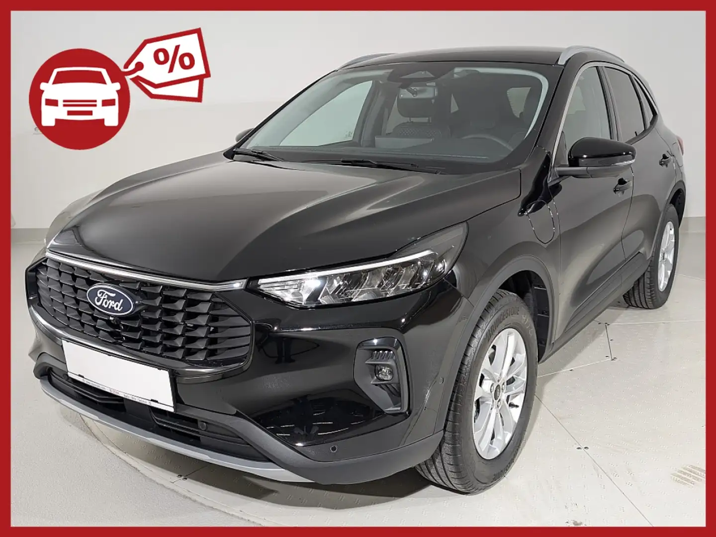 Ford Kuga 2,5 Duratec PHEV Titanium Aut. | FORD STAHL W22 Schwarz - 1