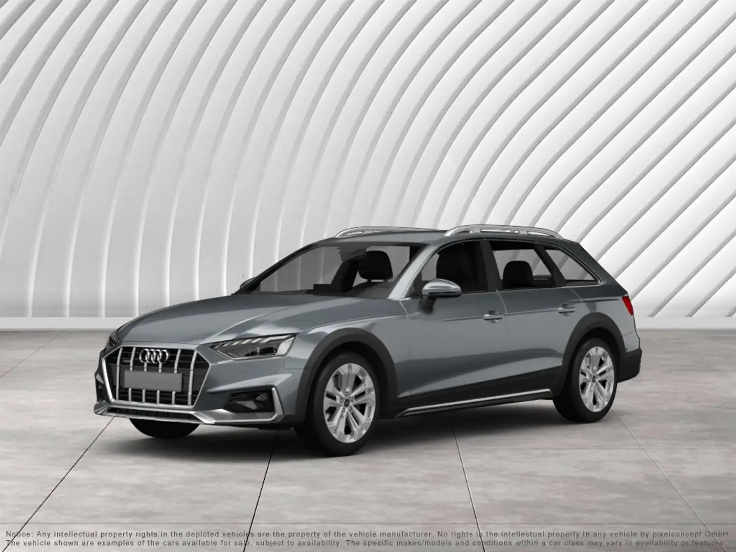 Audi A4 allroad quattro 40 TDI basis HUD NAVI LED LM Grau - 1
