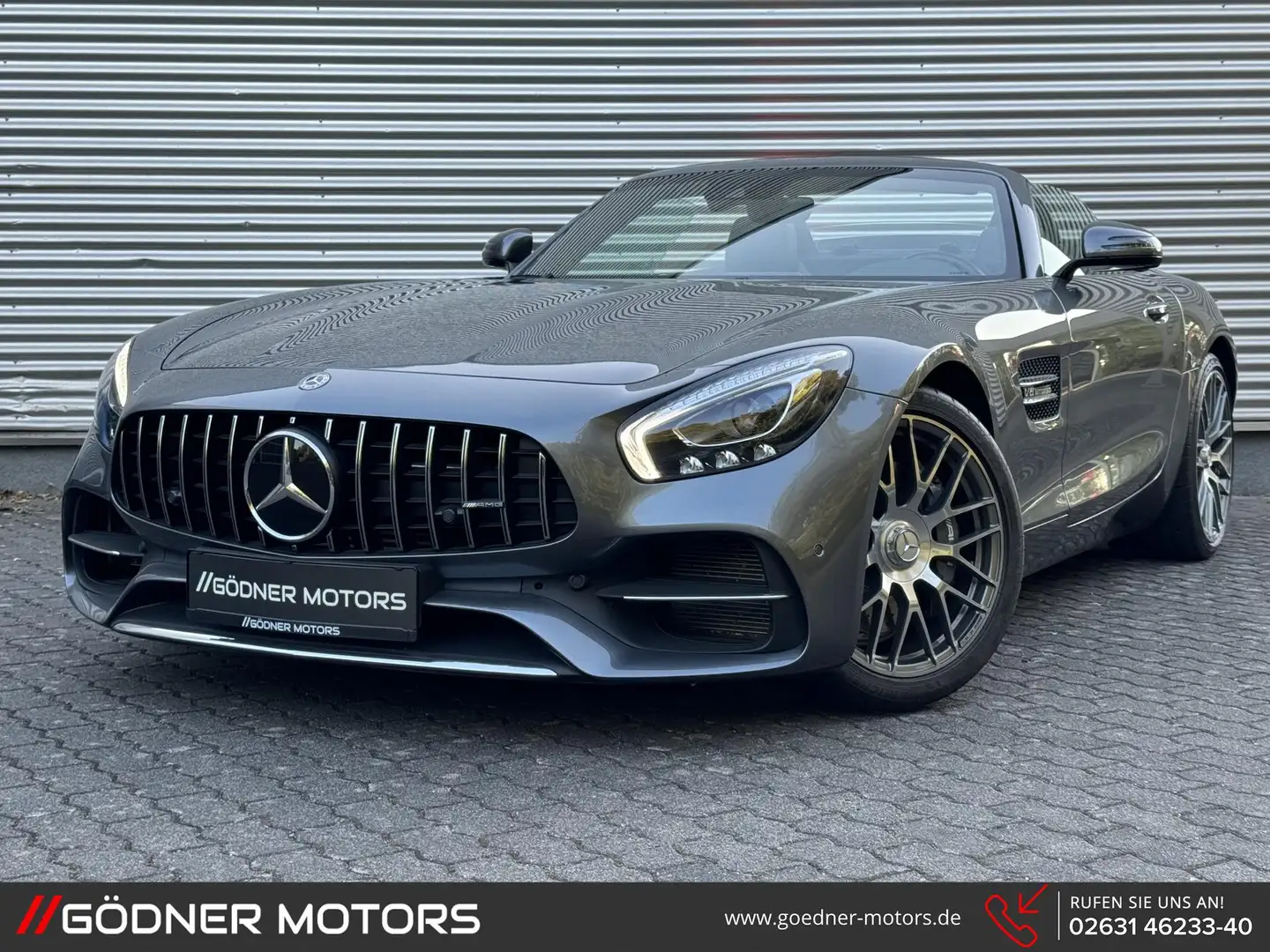 Mercedes-Benz AMG GT Roadster DE-FAHRZEUG/PERF.AGA(noOPF)/BURMESTER/... Grijs - 1