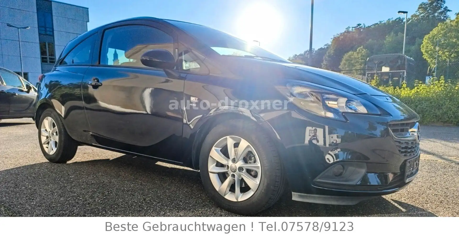 Opel Corsa E 1.4 Active Klima Mod.2017 Tüv Neu ! Schwarz - 1