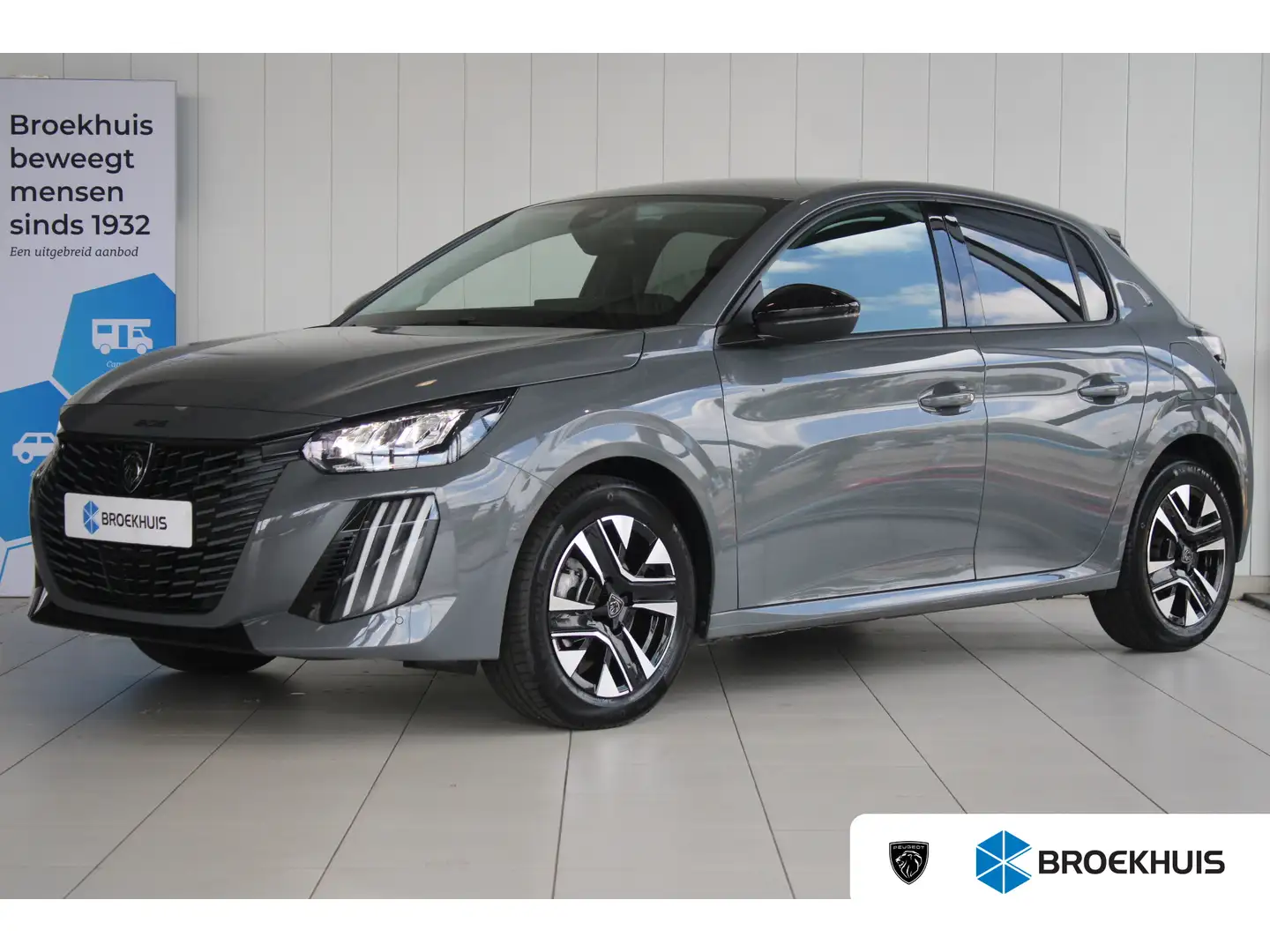 Peugeot 208 1.2 Turbo 100-PK Allure | CAMERA | CLIMATE CONTROL Grijs - 1