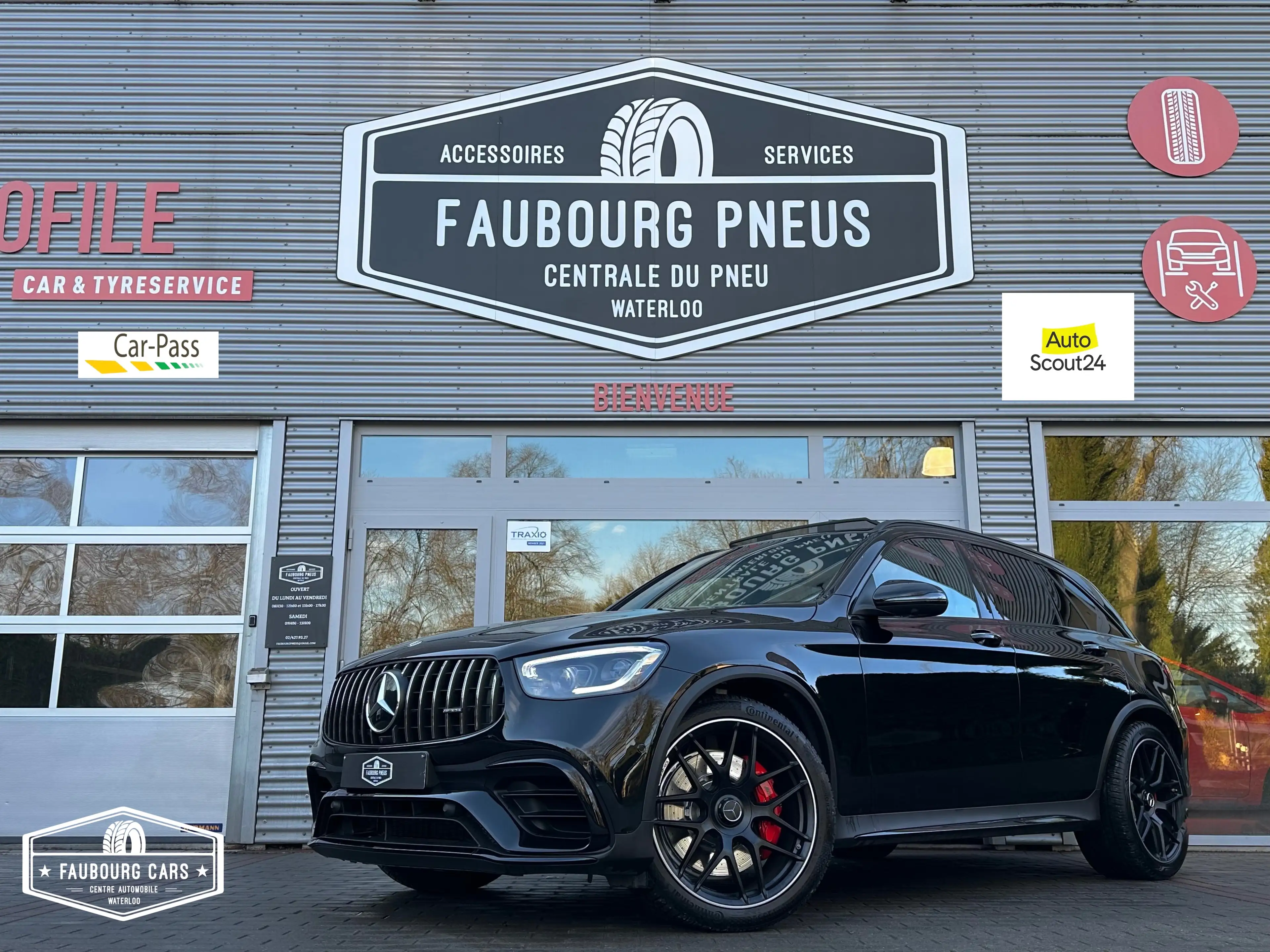 Mercedes-Benz GLC 63 AMG *510-CH*BURMESTER*CARBON*CAM-360°*KEYLESS*