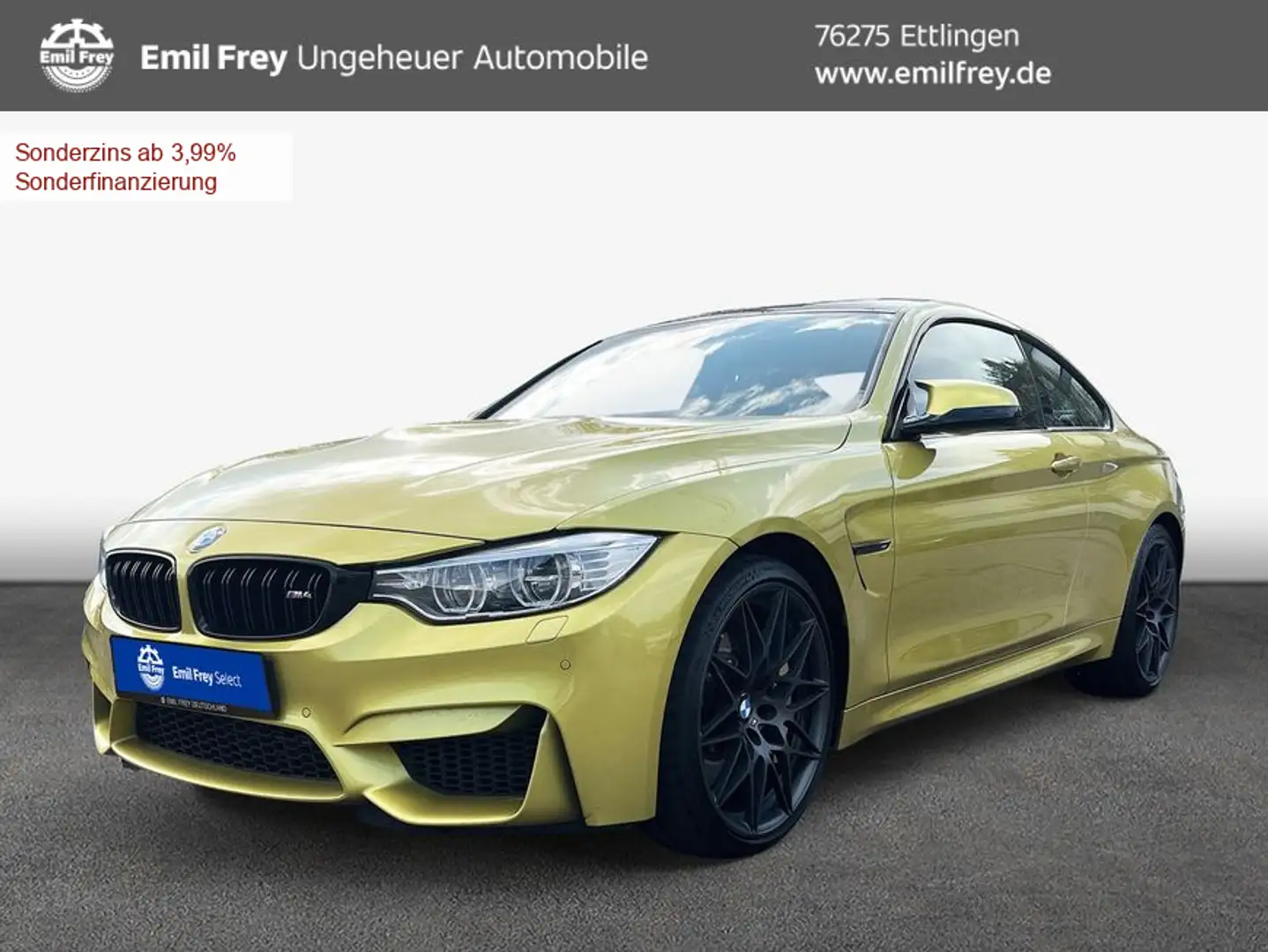 BMW M4 Coupe DKG Competition Galben - 1