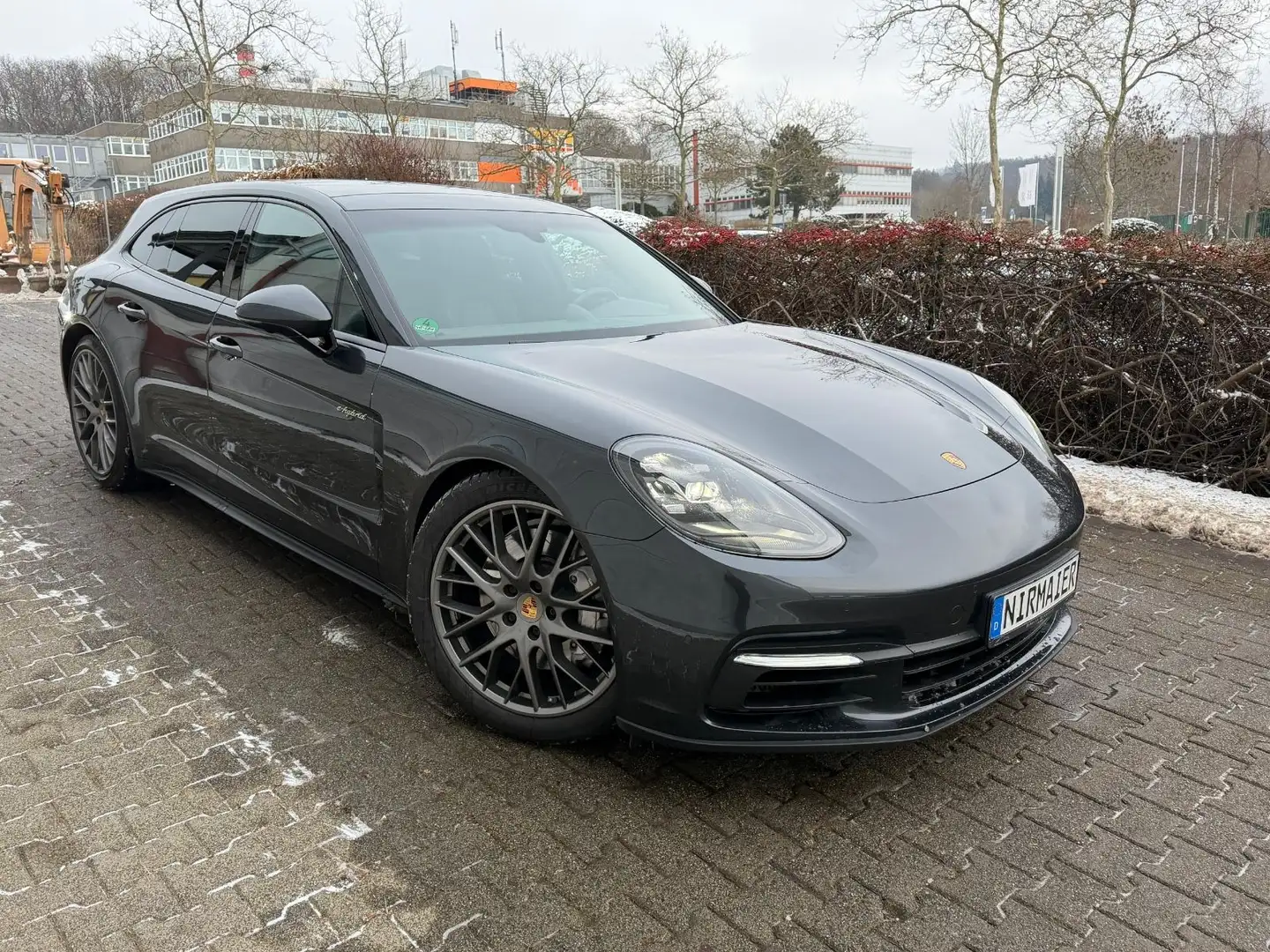 Porsche Panamera PANAMERA 4 E-HYBRID BOSE PANO 360 GRAD Gris - 1