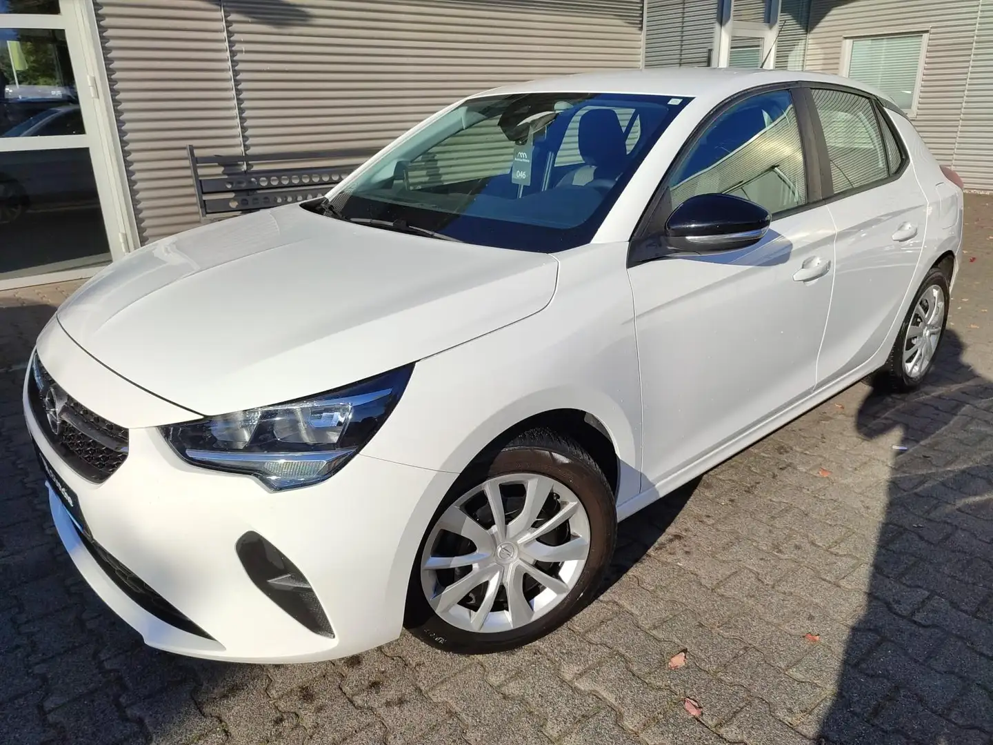 Opel Corsa F Klima,Tempomat,ZV,Allwetter Weiß - 2