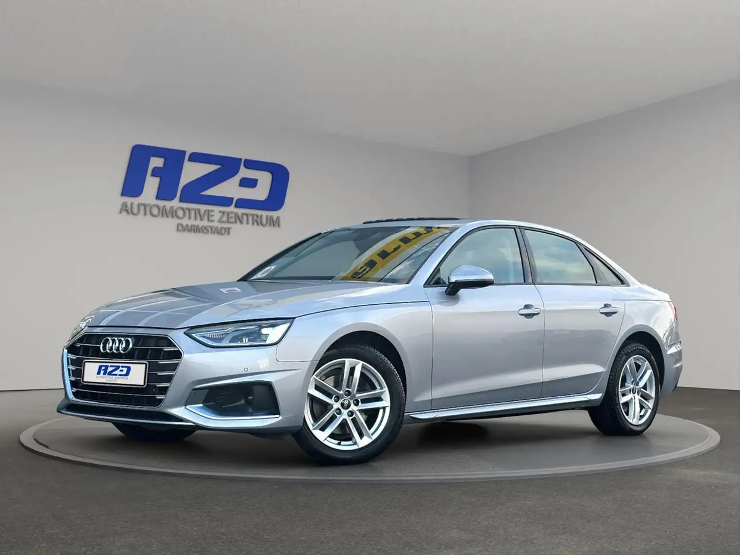 Audi A4 30 TDI S-TRON V-COCK S-DACH NAVI R-KAM AHK-VORB Silber - 1