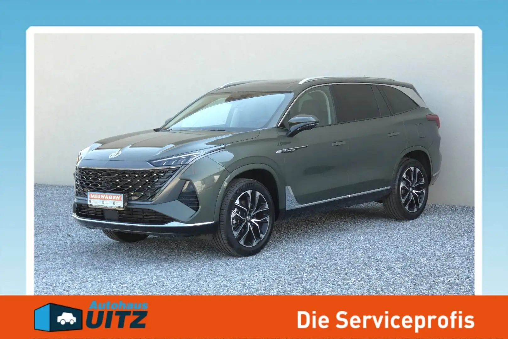 MG MGS9 PHEV+ Luxury +360°+ACC+LED+KeyGo+Panorama Grün - 1