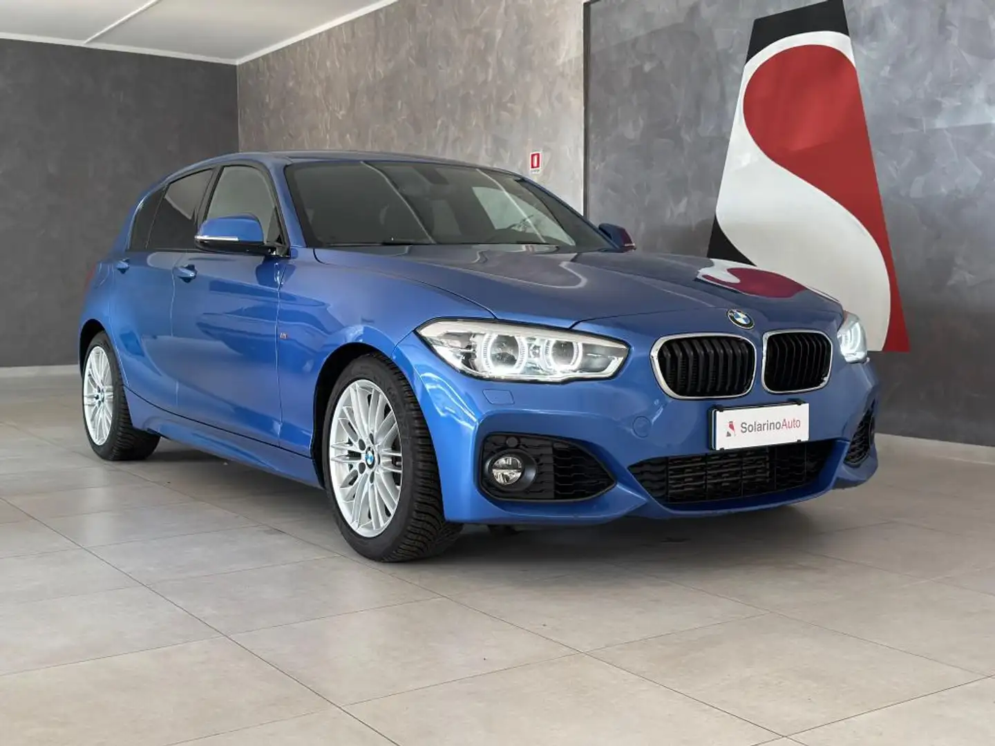 BMW 118 118i Msport 5p Bleu - 1