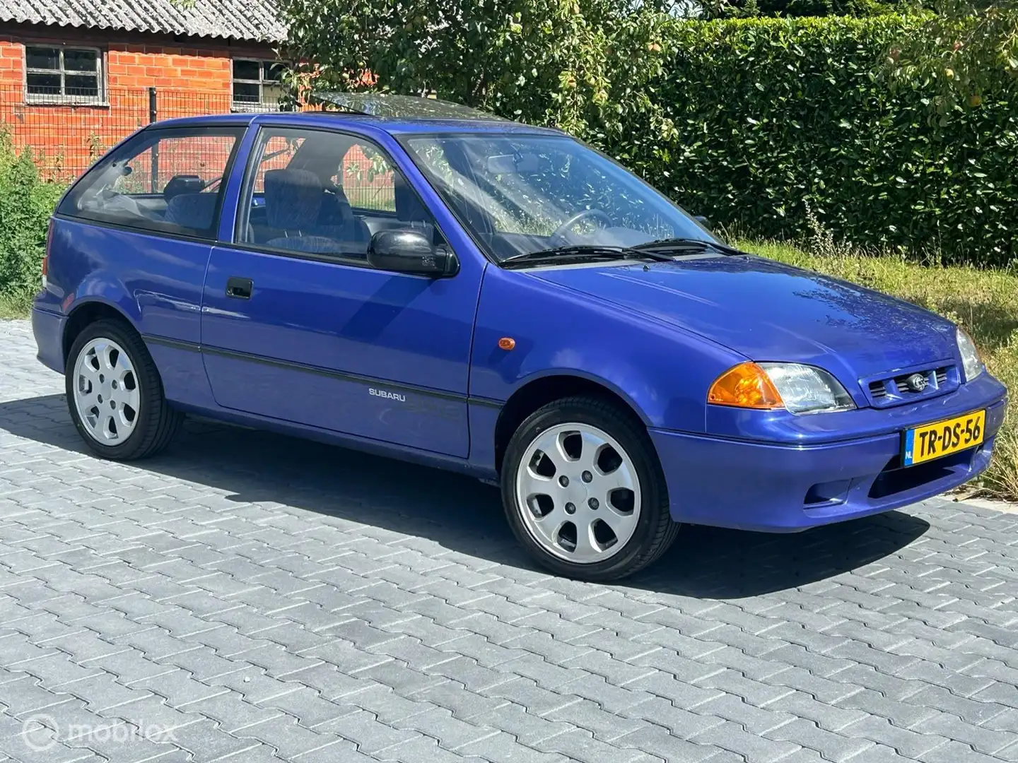Subaru Justy 1.3 GX AWD org NL, zeer netjes, 2e eigenaar Blau - 2