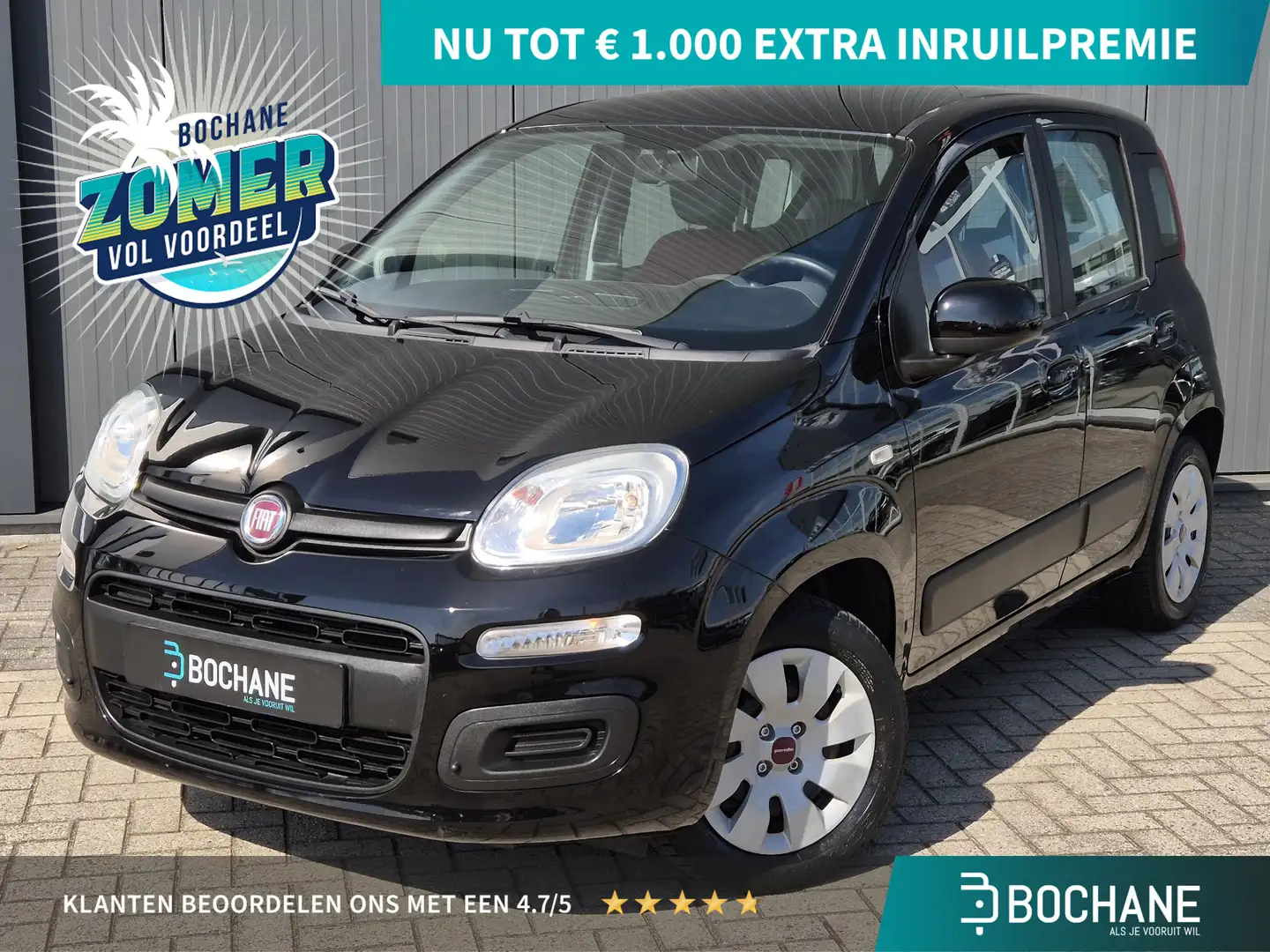 Fiat Panda 1.2 Edizione Cool | 4-cilinder motor | Airco | Rad Negro - 1