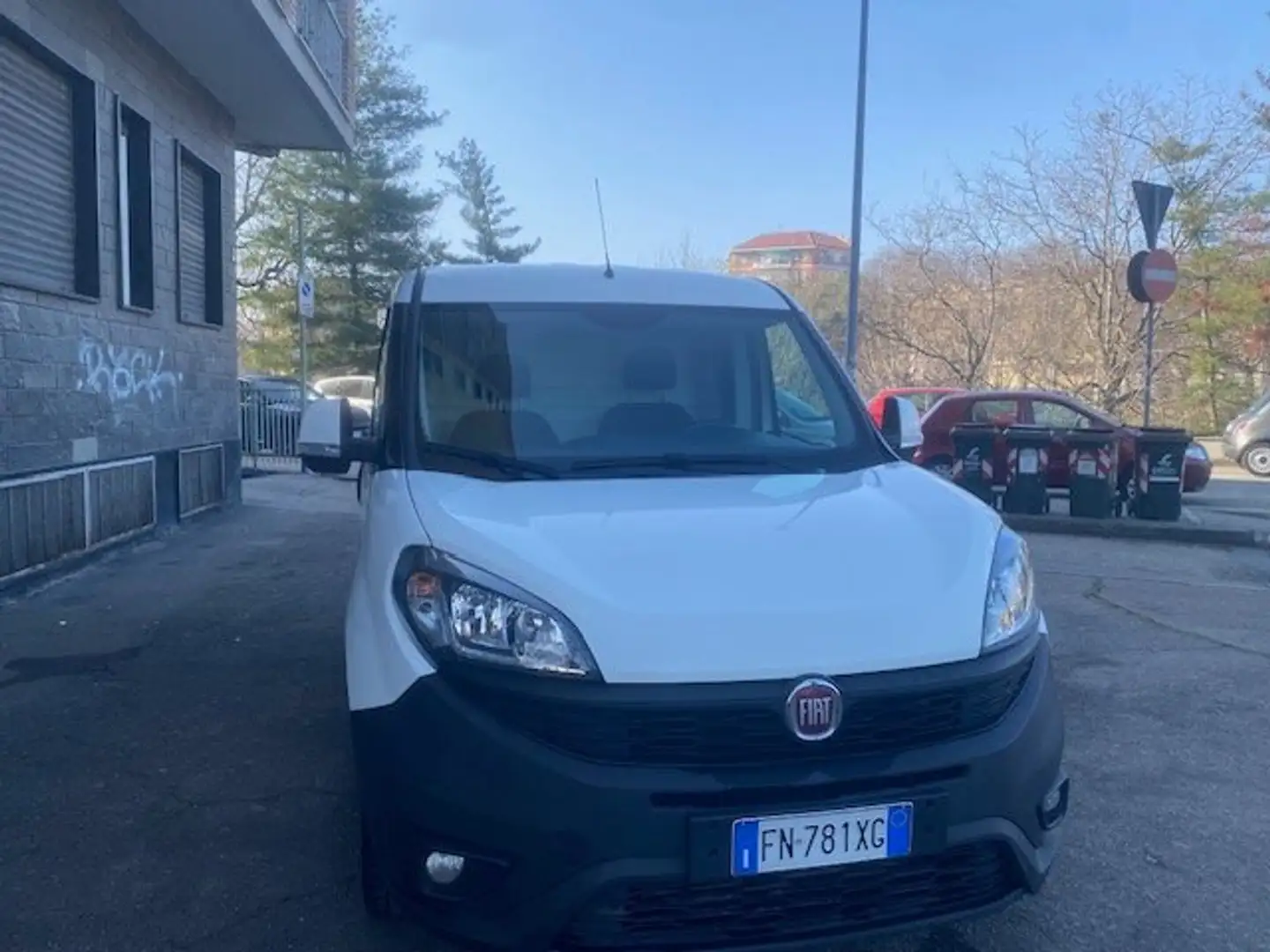 Fiat Doblo benzina metano anno 2018 euro 6b Bianco - 2