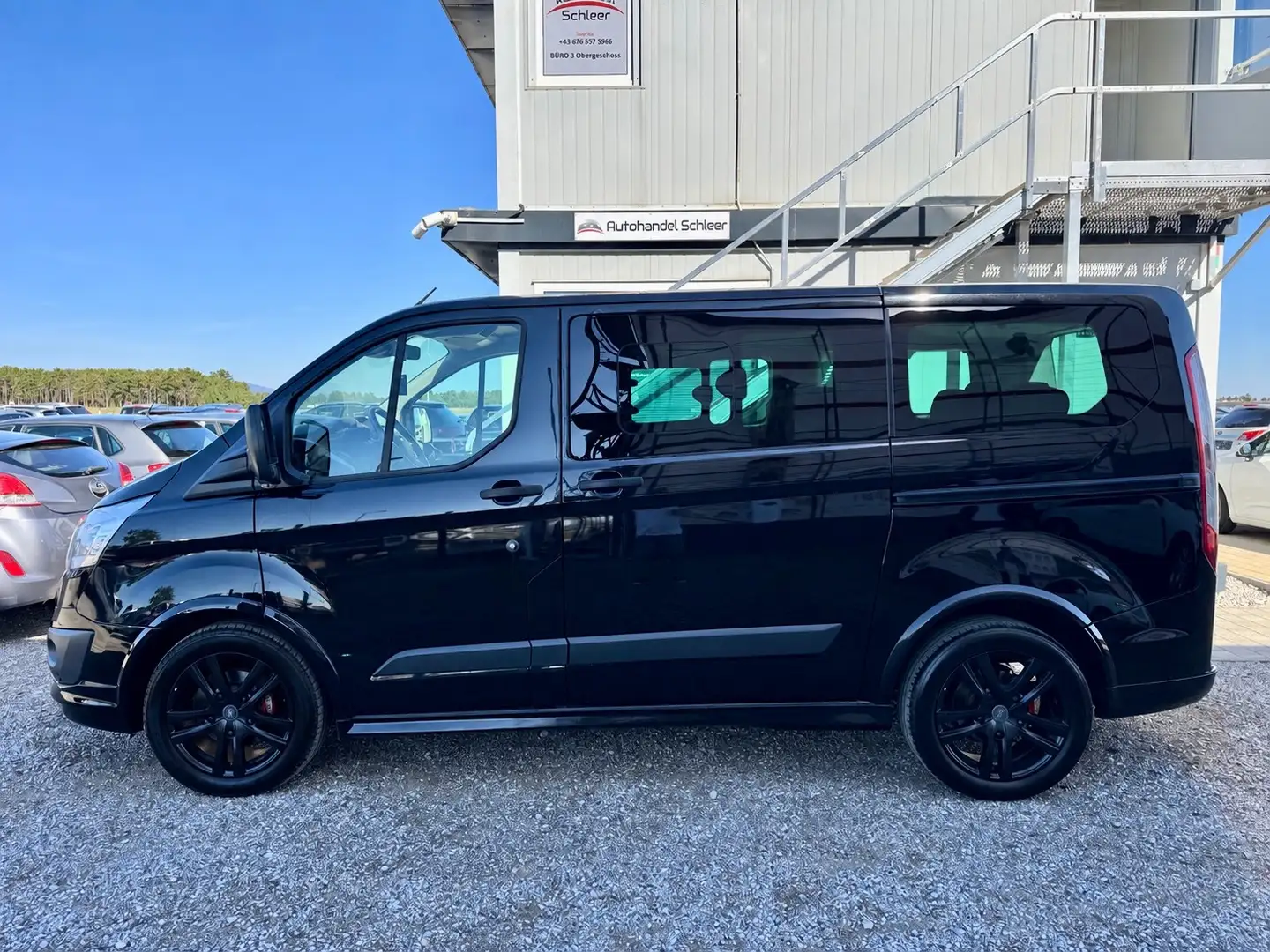 Ford Tourneo Custom 2.0 TDCI 310 L1 AMBIENTE , 1 BESITZER !!! Schwarz - 2
