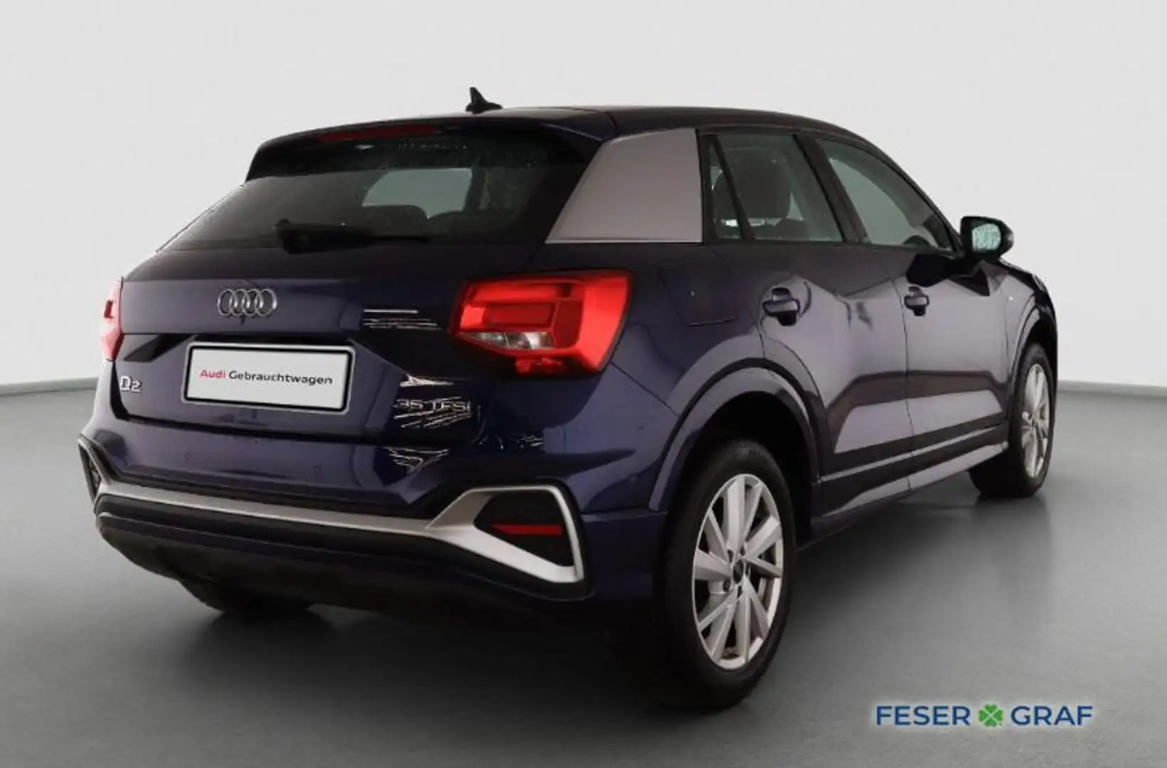 Audi Q2 S line 35TFSI Navi+/SHZ/Kamera/CarPlay/GRA Blau - 2