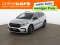 Skoda Enyaq 60 Sportline 62kWh Aut MATRIX RADAR NAVI Silber - thumbnail 1