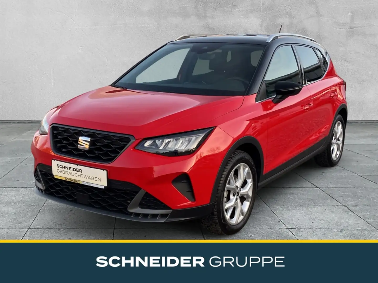 SEAT Arona 1.0 TSI FR NAVIGATION+DAB+SHZ+LED+KLIMA Rot - 1