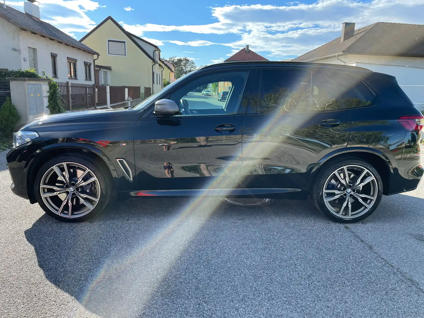 BMW X5 M X5 M50d Aut. Schwarz - 2