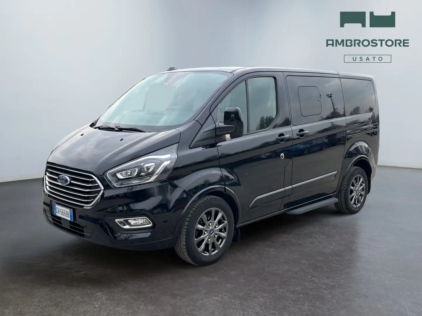 Ford Tourneo Custom 320 2018 - tourneo custom 320 2.0 tdci MHEV 1 Schwarz - 1