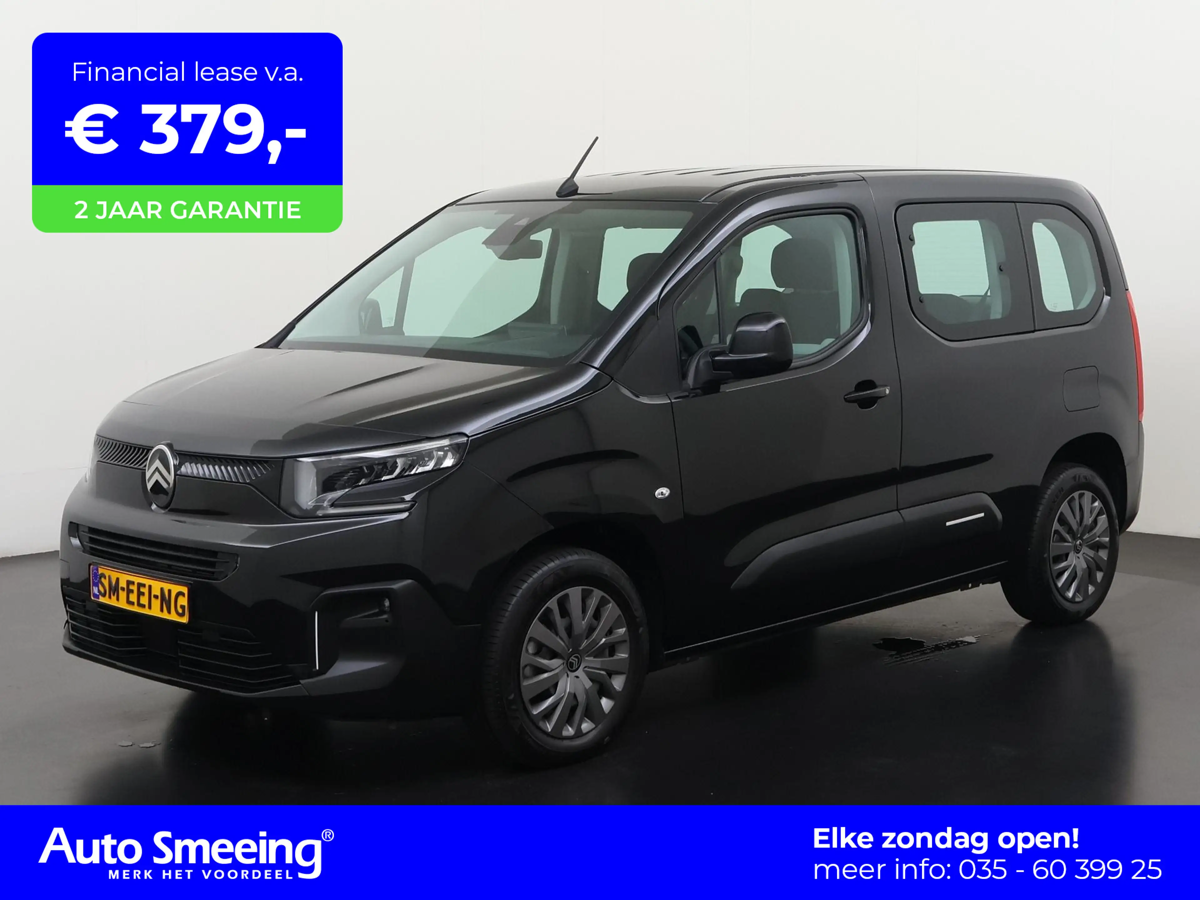 Citroen Berlingo ë-Berlingo Feel 50 kWh | 3 Fase | Carplay | 5 pers
