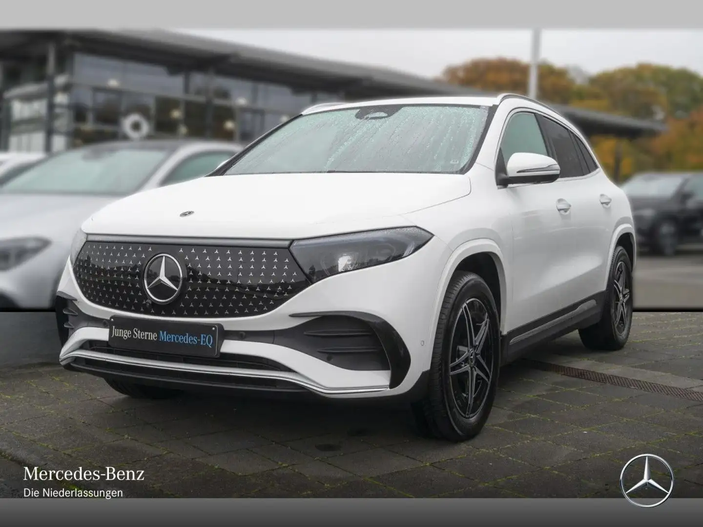 Mercedes-Benz EQA 300 4M AMG+PREMIUM+360+MEMORY+BURMESTER+HUD Weiß - 2