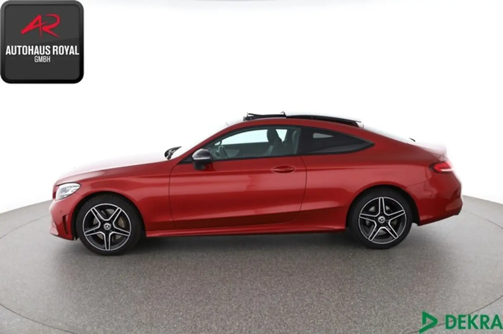 Mercedes-Benz C 300 Coupe 3x AMG NIGHT,WIDE,AIRMATIC,KAMERA Red - 2
