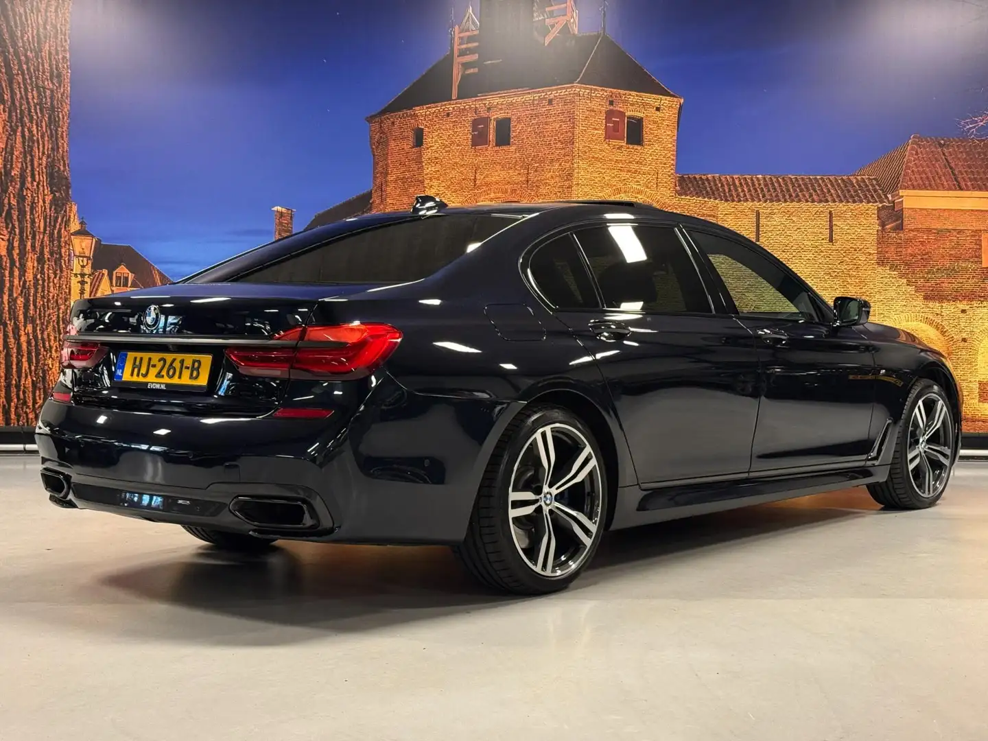 BMW 750 7-serie 750Li xDrive High Exe M-Sport Aut Full Opt Noir - 2