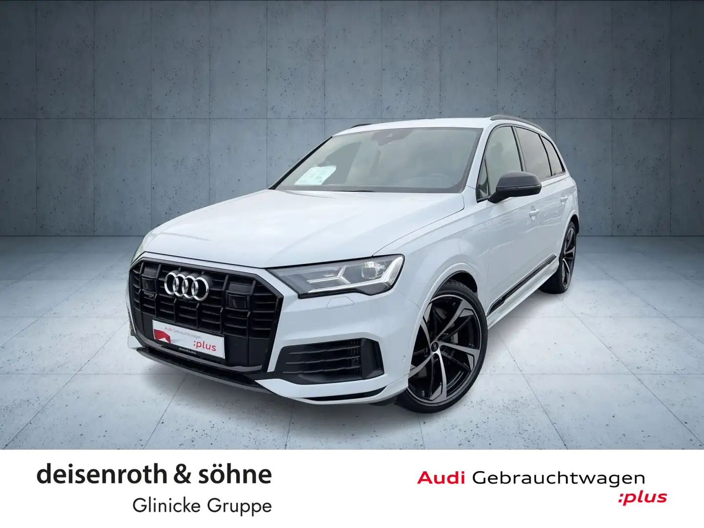 Audi Q7 55 TFSI e AHK/22"/Kam/Assist/ACC/Luft/Standkl Alb - 1