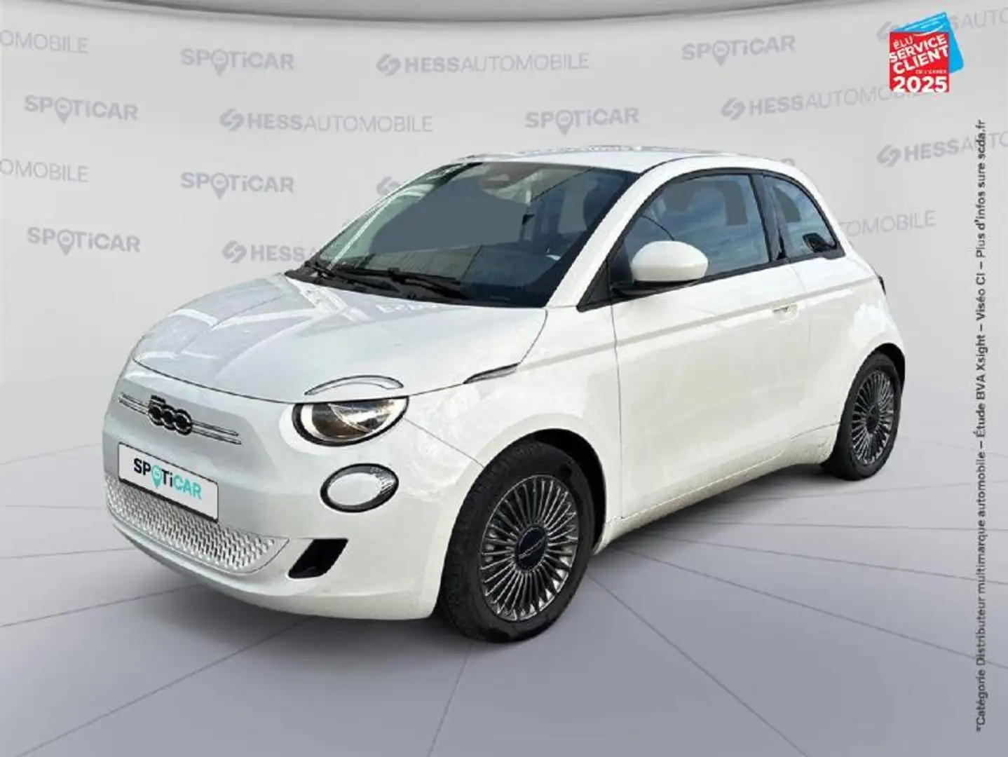Fiat 500e e 118ch Icône Blanc - 1