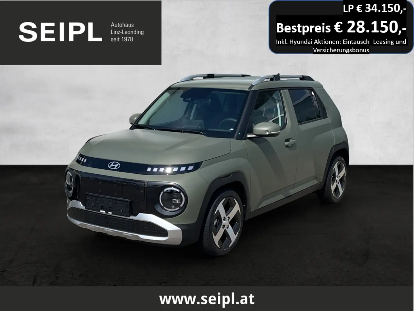 Hyundai Inster INSTER Trend Line 49kWh r5t42-P3-O1/4*Superbonus* Grün - 1