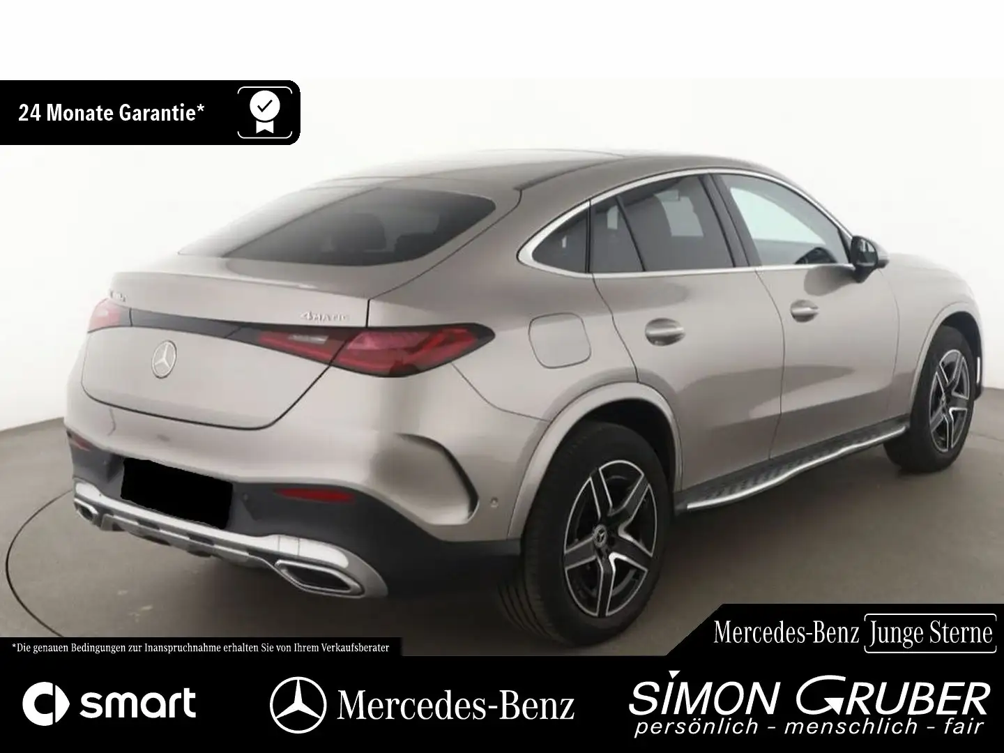 Mercedes-Benz GLC 400 e 4M Coupé AMG Pano DigiLight HUD AHK Silber - 2