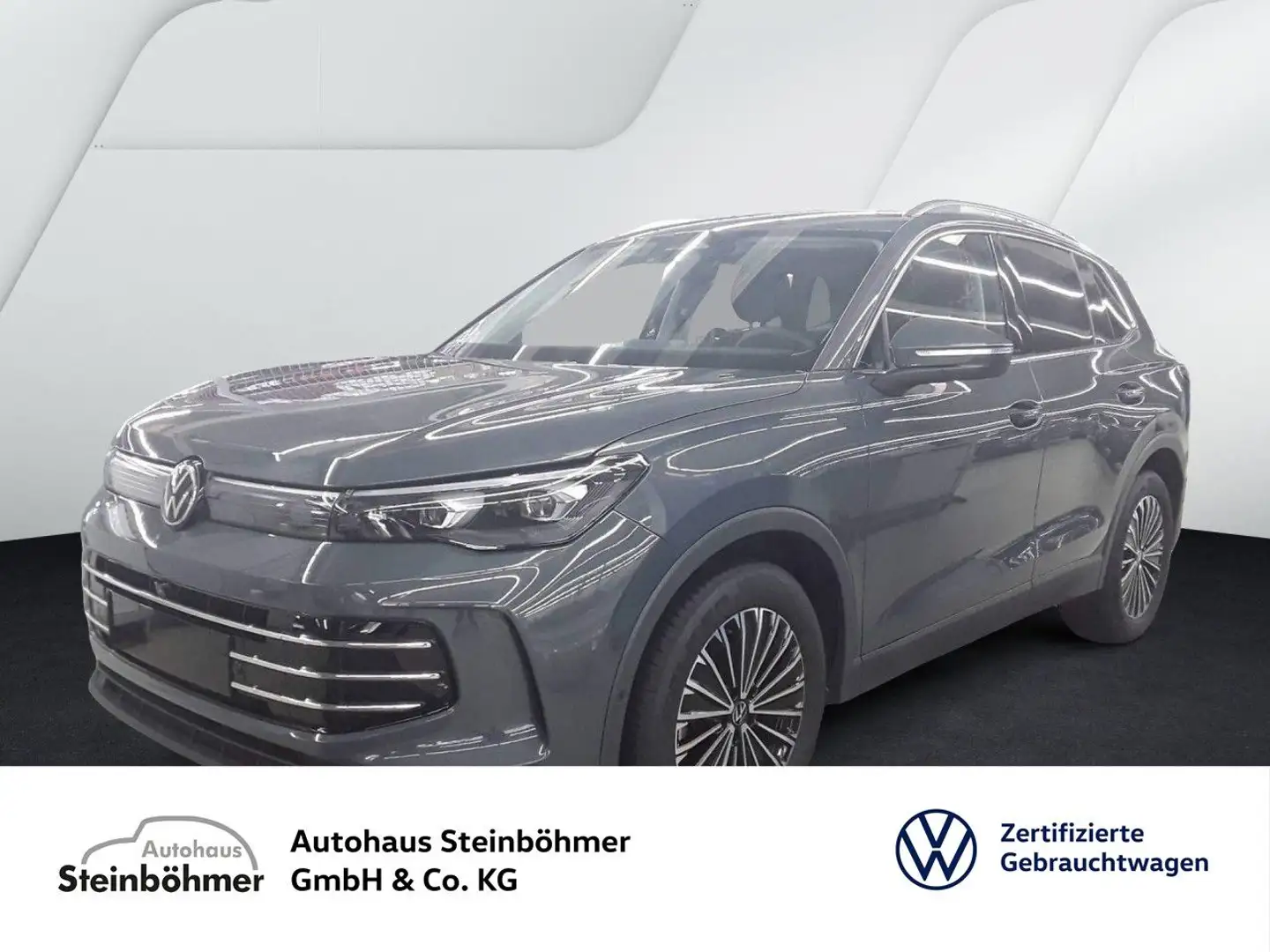 Volkswagen Tiguan Elegance 1.5eTSI Navi AHK IQLight Kamera Grigio - 1