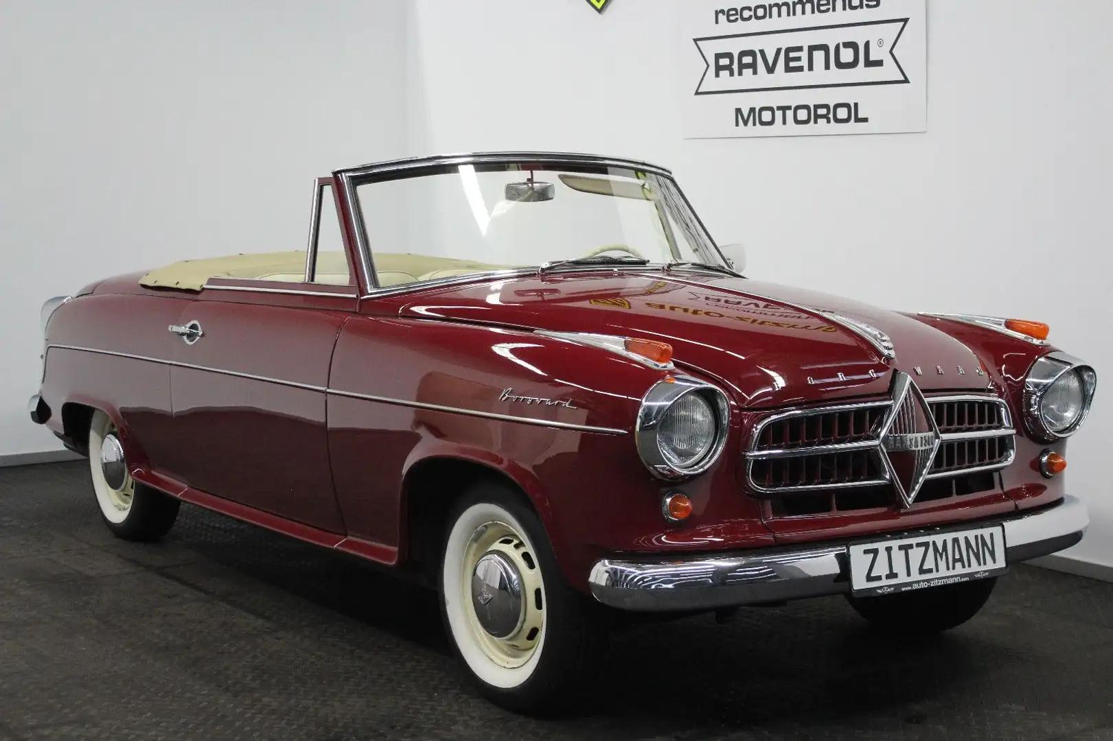 Borgward Isabella Cabriolet | SAMMLERSTÜCK | Roşu - 2