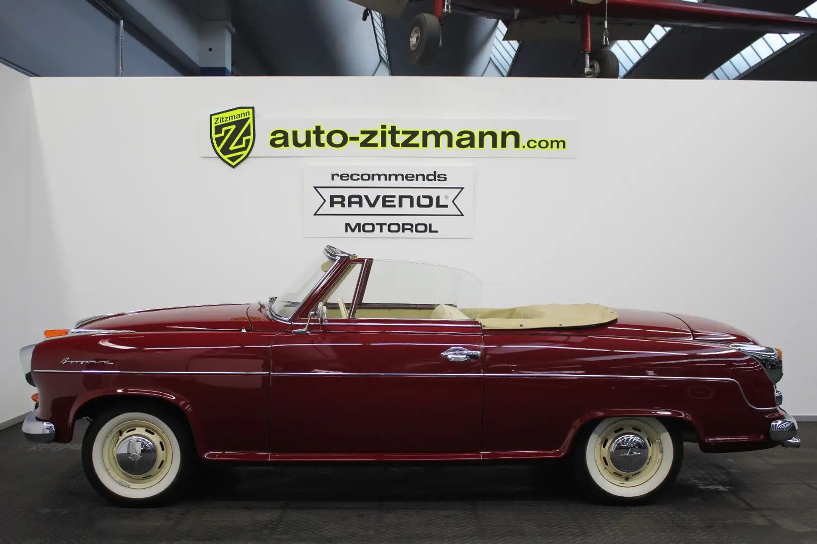 Borgward Isabella Cabriolet | SAMMLERSTÜCK | Roşu - 1
