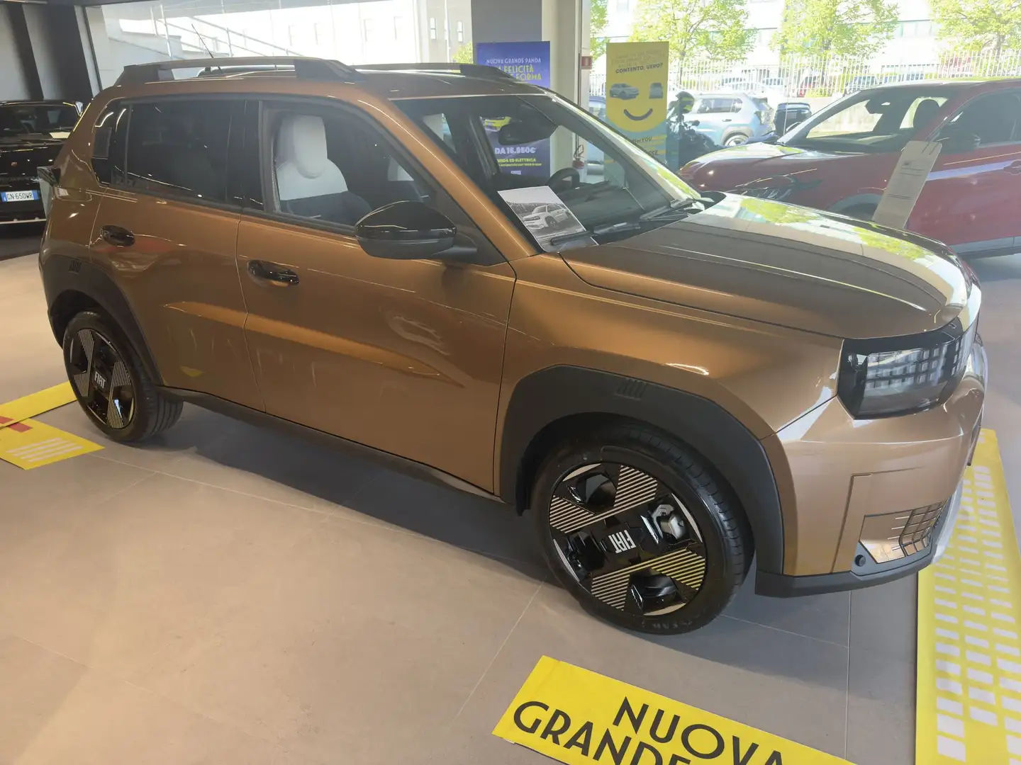 Fiat Grande Panda 44Kwh Red Rosso - 1