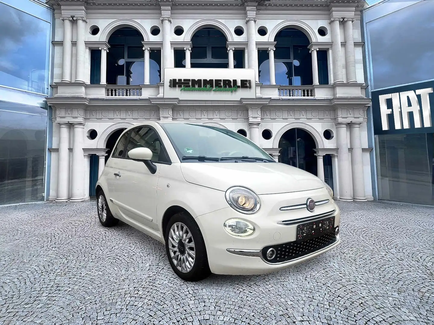 Fiat 500 *Automatik*Klima*Car-Play*TÜV* Weiß - 2