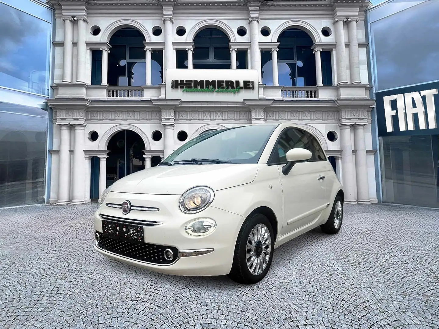 Fiat 500 *Automatik*Klima*Car-Play*TÜV* Weiß - 1