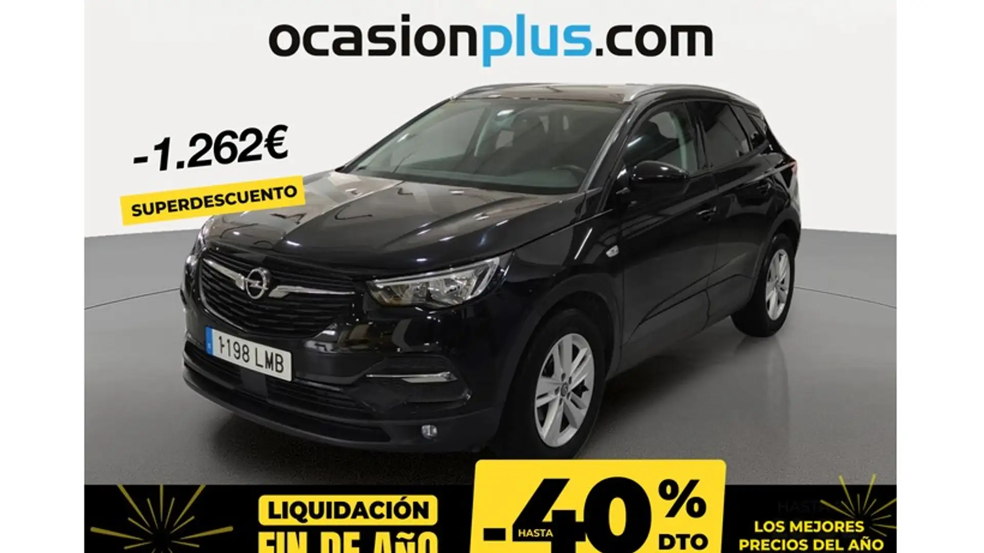 Opel Grandland X 1.2T S&S Selective 130 Noir - 1