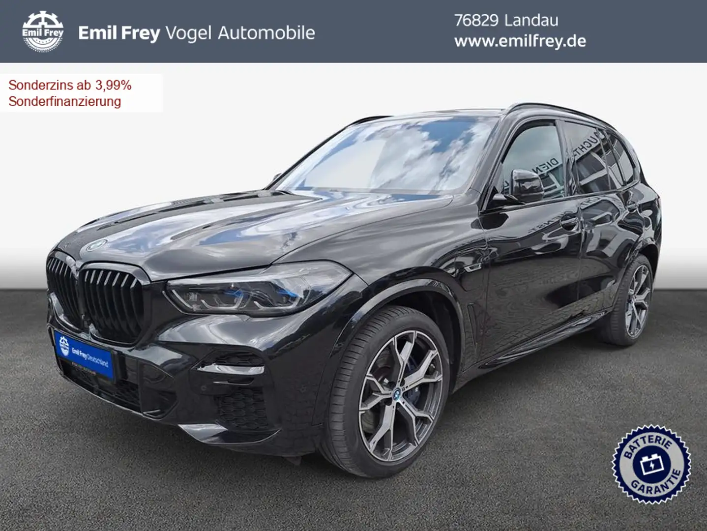 BMW X5 xDrive45e *HuD*Panorama*Sportpaket*SHZ* Noir - 1