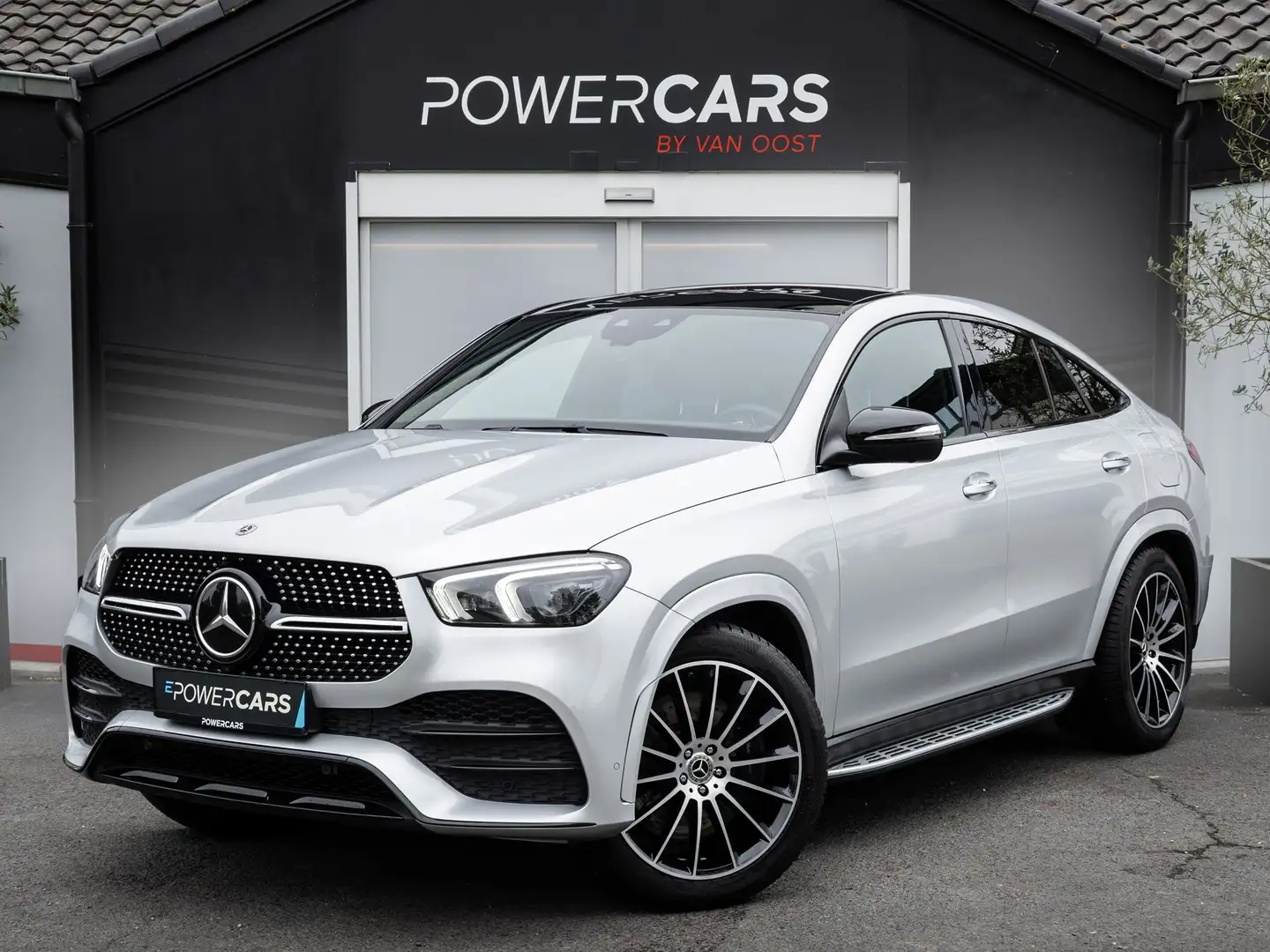 Mercedes-Benz GLE 350 de Coupe AMG |Airmatic|Burmester|Pano|HUD|Memory Argintiu - 1