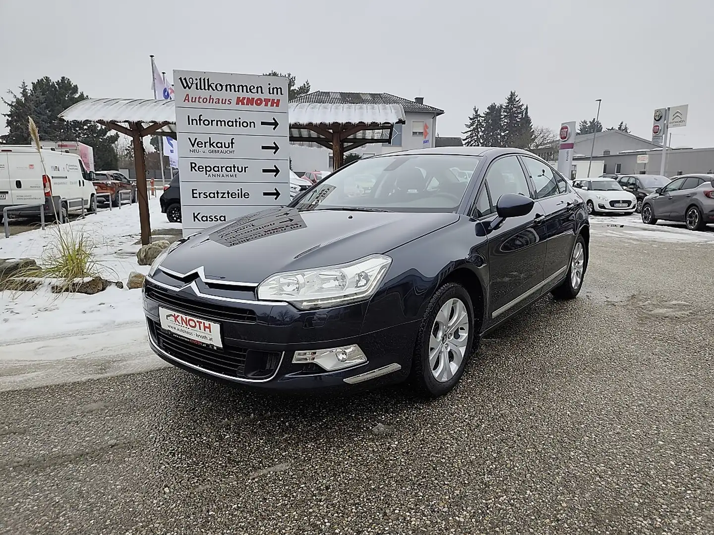 Citroen C5 2,0 HDi FAP Seduction Grau - 1