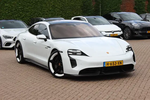 2020 Porsche Taycan in White for sale