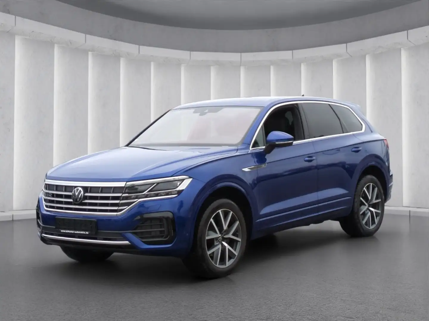 Volkswagen Touareg R-LINE 4Mot*Luftfed StandHzg 360°Kam AHK Bleu - 2