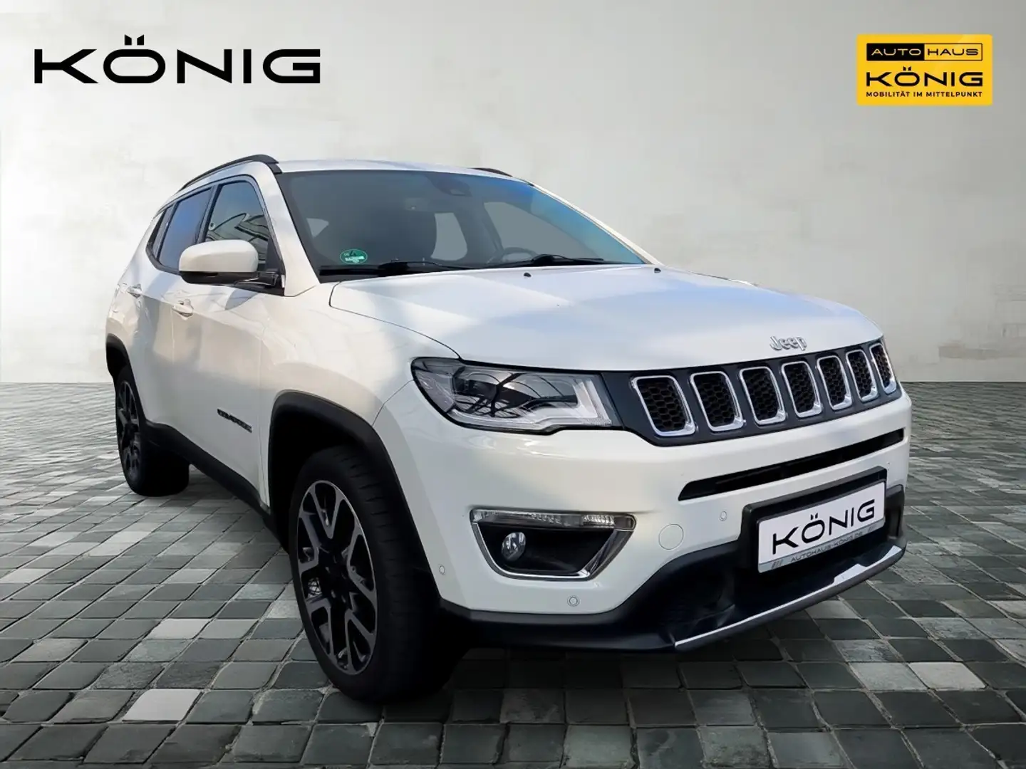 Jeep Compass 1,3 Ltd 150 PS 4x2 Automatik Klima PDC Beyaz - 2