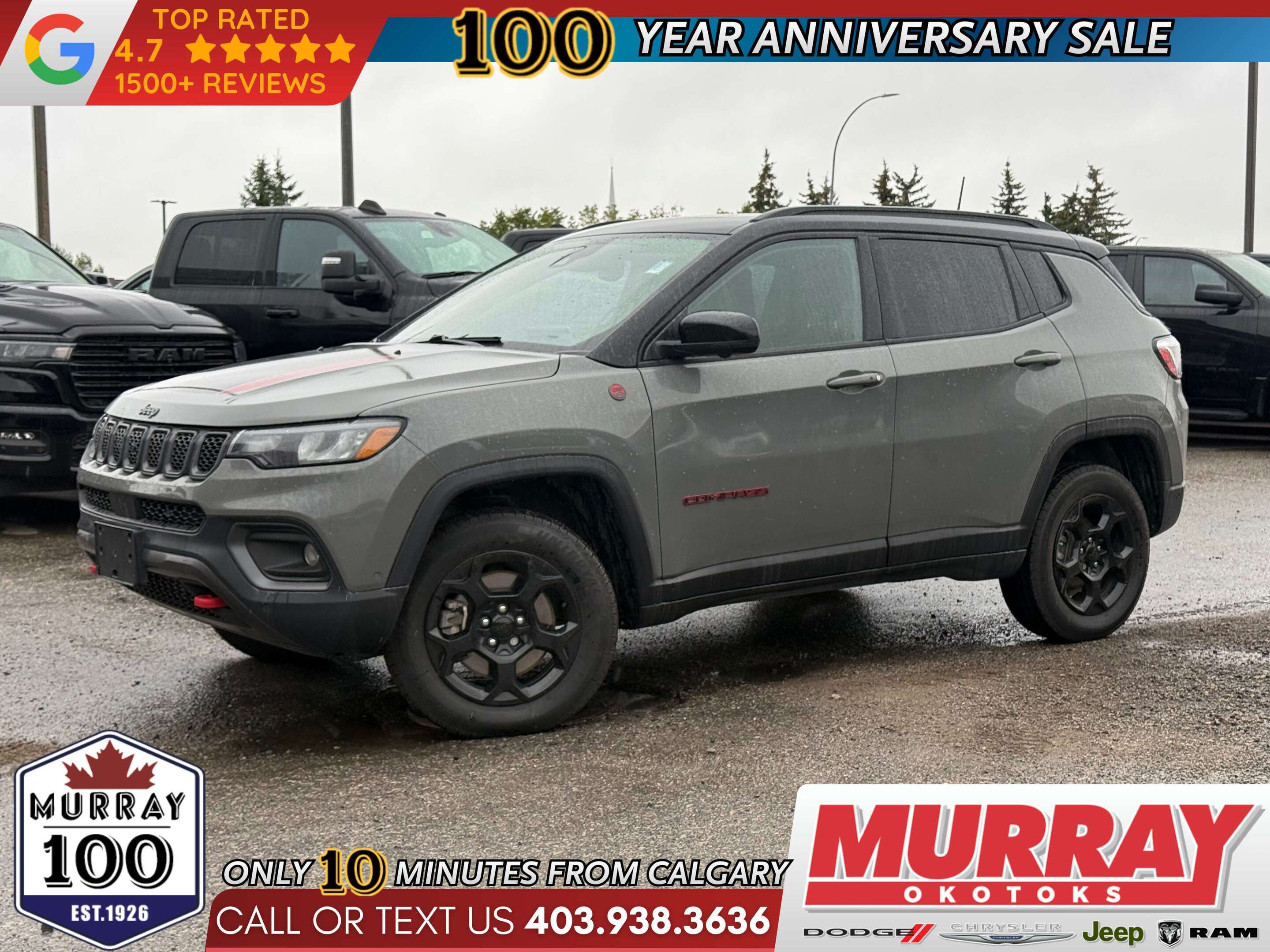 2024 Jeep Compass Trailhawk | Pano Sunroof | NAV | Alpines | 360 Cam